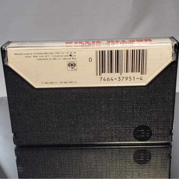 Willie Nelson - Always On My Mind Cassette Tape 1982 CBS Records - Picture 2 of 3